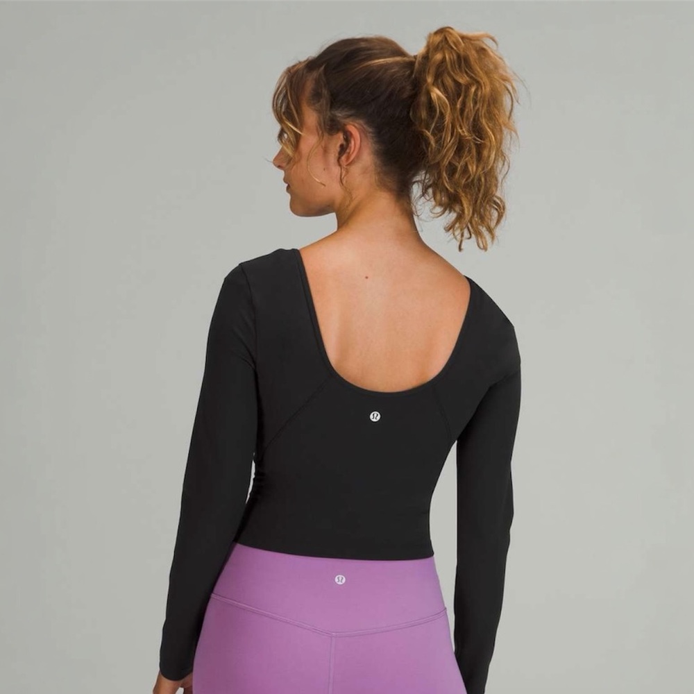 Lululemon Align Long Sleeve Shirt•Black